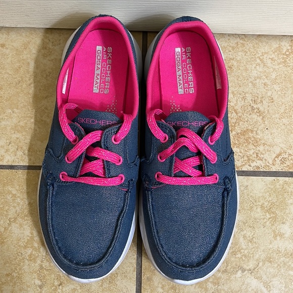 SKECHERS blue Girl sneakers - Picture 2 of 6